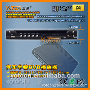 Half Din DVD Player for the Car